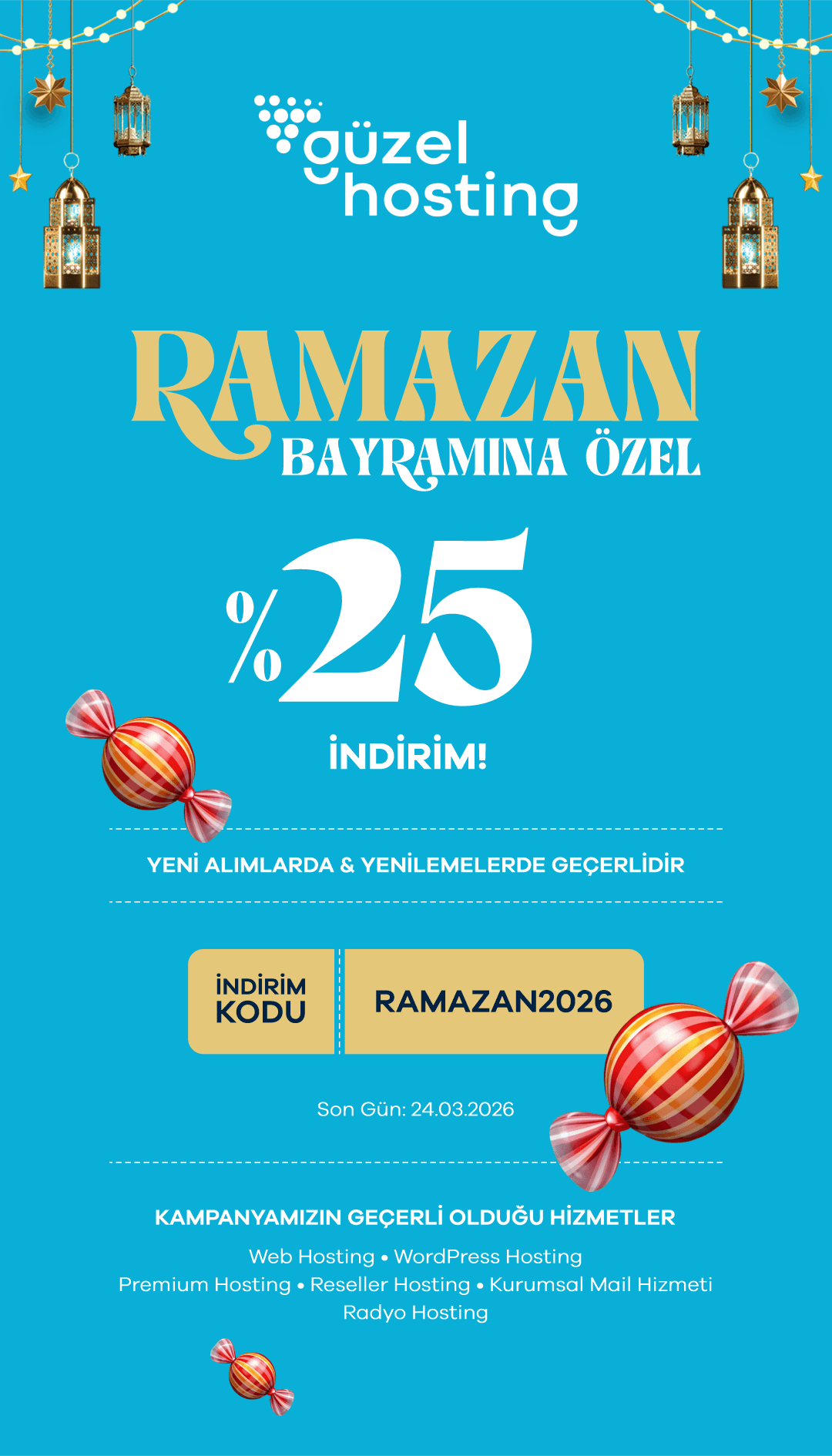 Hayırlı Ramazanlar!